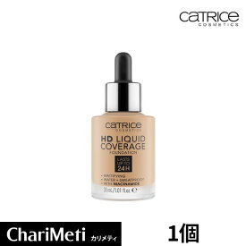 ＼新入荷／キャトリス HD リキッド カバレッジ ファンデーション 1個 Catrice HD Liquid Coverage Foundation カバー力 密着カ ビーガン オイルフリー アルコールフリー パラベンフリー サラサラ 国内発送 送料無料