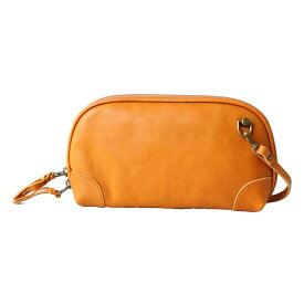 【アウトレット】【訳あり】 レザーバッグ ショルダーバッグ レザーポーチ ミニバッグ メンズ レディース ユニセックス 本革 イタリアンレザー ベジタブルタンニン鞣し ハンドメイド レザー ショルダーポーチ ブラック キャメル ダークブ 【あす楽】 ab-lb029