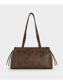 Noane ノアン イーロンゲイティドハンドルショルダーバッグ CHARLES & KEITH チャールズアンドキース バッグ ショルダーバッグ【送料無料】[Rakuten Fashion]
