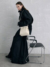 Bryna ブライナ ベルトバケットバッグ CHARLES & KEITH チャールズアンドキース バッグ ハンドバッグ シルバー【送料無料】[Rakuten Fashion]