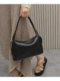 Lyla ライラ チューブラースラウチー ショルダーバッグ CHARLES & KEITH チャールズアンドキース バッグ ショルダーバッグ ブラック【送料無料】[Rakuten Fashion]