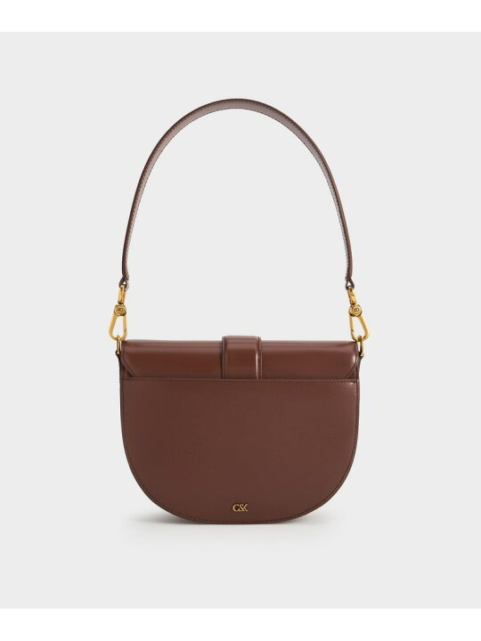 楽天市場】Gabine ガビーヌ レザーサドルバッグ CHARLES & KEITH 