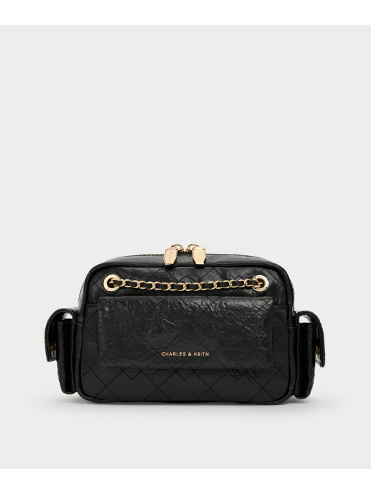 楽天市場】Duo ドゥオ キルトクロスボディーバッグ CHARLES & KEITH 