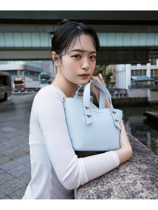 楽天市場】Shania ミニシャナイア ダブルハンドルトートバッグ CHARLES 