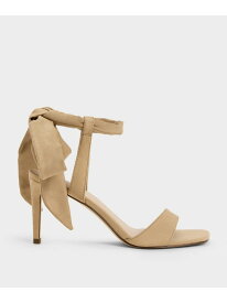 Eliana エリアナ レースアップ ヒールサンダル CHARLES & KEITH チャールズアンドキース シューズ・靴 サンダル ピンク【送料無料】[Rakuten Fashion]