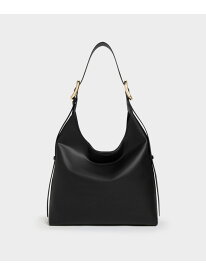 Aislin アシュリン ホーボーバッグ CHARLES & KEITH チャールズアンドキース バッグ トートバッグ ブラック【送料無料】[Rakuten Fashion]