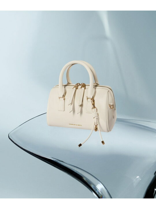 楽天市場】Everleigh エベルレイ ボウリングバッグ CHARLES & KEITH 