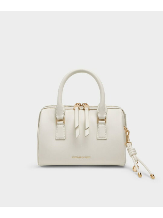 楽天市場】Everleigh エベルレイ ボウリングバッグ CHARLES & KEITH 