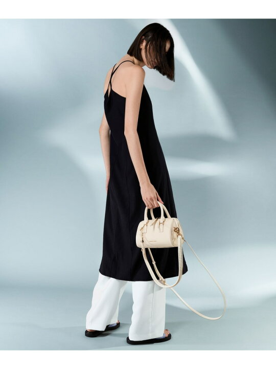 楽天市場】Everleigh エベルレイ ボウリングバッグ CHARLES & KEITH 