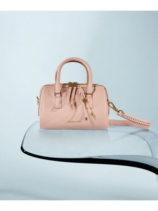 楽天市場】Everleigh エベルレイ ボウリングバッグ CHARLES & KEITH 