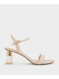 Oleana オレアナ クリア トラペーズヒールサンダル CHARLES & KEITH チャールズアンドキース シューズ・靴 サンダル【送料無料】[Rakuten Fashion]