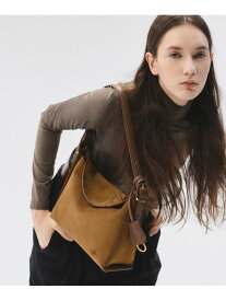 レザー&スエード トップフラップ ホーボーバッグ CHARLES & KEITH チャールズアンドキース バッグ トートバッグ ブラウン【送料無料】[Rakuten Fashion]