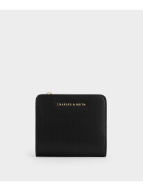 トップジップ スモールウォレット CHARLES & KEITH チャールズアンドキース 財布・ポーチ・ケース 名刺入れ・カードケース パープル ホワイト ブラック【送料無料】[Rakuten Fashion]