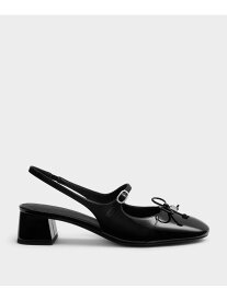 パテント ボウ スリングバックパンプス CHARLES & KEITH チャールズアンドキース シューズ・靴 パンプス【送料無料】[Rakuten Fashion]