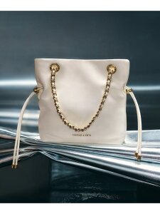 Arya �A���A �u���C�h�X�g���b�v �_�u���n���h���N���X�{�f�B�o�b�O CHARLES & KEITH �`���[���Y�A���h�L�[�X �o�b�O �V�����_�[�o�b�O �u���b�N�y���������z[Rakuten Fashion]