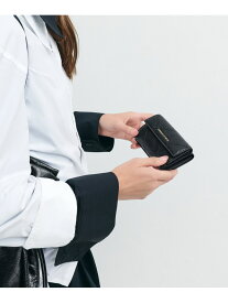 Duo ドゥオ キルトフォルドオーバー ウォレット CHARLES & KEITH チャールズアンドキース 財布・ポーチ・ケース コインケース・小銭入れ・札入れ ブラック【送料無料】[Rakuten Fashion]