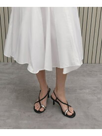 Raina レイナ トゥリングヒールサンダル CHARLES & KEITH チャールズアンドキース シューズ・靴 サンダル ブラック【送料無料】[Rakuten Fashion]