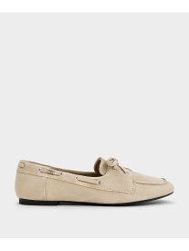 【SALE／40%OFF】Kori コーリ スエードボートシューズ CHARLES & KEITH チャールズアンドキース シューズ・靴 ローファー ベージュ【RBA_E】【送料無料】[Rakuten Fashion]