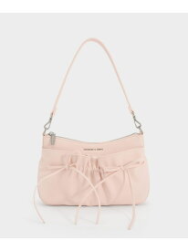 Reese ミニリース ルーシュド ボウ ショルダーバッグ CHARLES & KEITH チャールズアンドキース バッグ ショルダーバッグ【送料無料】[Rakuten Fashion]
