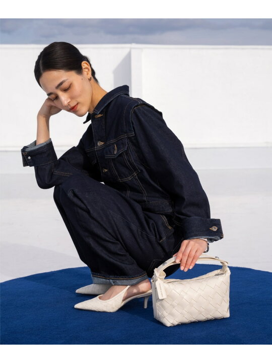 楽天市場】Ivette イヴェット ウーブンショルダーバッグ CHARLES 