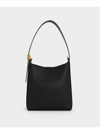 Edna エドナ バケツバッグ CHARLES & KEITH チャールズアンドキース バッグ ハンドバッグ ブラック【送料無料】[Rakuten Fashion]