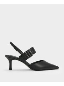 Sepphe セフェ スタッズストラップパンプス CHARLES & KEITH チャールズアンドキース シューズ・靴 パンプス ブラック【送料無料】[Rakuten Fashion]