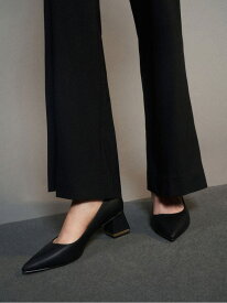 トラペーズヒールパンプス CHARLES & KEITH チャールズアンドキース シューズ・靴 パンプス グレー ブラック【送料無料】[Rakuten Fashion]