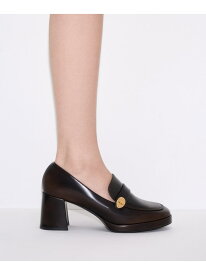 メタリックアクセント ローファーパンプス CHARLES & KEITH チャールズアンドキース シューズ・靴 ローファー ブラウン【送料無料】[Rakuten Fashion]