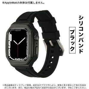 apple watch11 �o���h �X�e�����X �A�b�v���E�H�b�` �P�[�X �x���g �Z�b�g applewatch SE3 ��̌^�o���h 44mm 40mm �V���R��