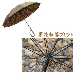 傘送料無料【雨に濡れると柄が浮き出る】婦人レディース長傘雨傘骨数の多い55cmグラスファイバー骨通勤通学ギフト贈り物【楽ギフ_包装選択】【オススメ】10P01Oct16