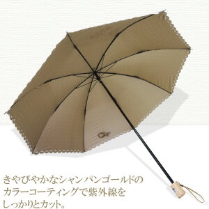 rainbowcharm晴雨兼用折りたたみ傘レディースギンガムチェック折りたたみUVカット遮熱遮光8本骨3色50cm