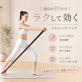 ヨガバンド 肩甲骨 ストレッチ ゴム ピラティス ゴムバンド ストレッチチューブ ピラティス ゴムバンド ストレッチベルト ダイエット 調整できる バレエ トレーニング ヨガ バンド 背中 筋トレ ストレッチ エクササイズバンド 運動