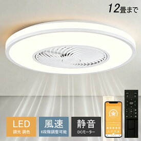 シーリングファンライト シーリングファン LED リモコン 6畳 8畳 調光調色 照明器具 おしゃれ シンプル DCモーター 風量調節 扇風ライト 天井照明 リビング 寝室 和室 軽量 間接照明 子供部屋 静音 空気循環