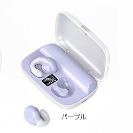 ＼7/31迄★20％OFF／骨伝導イヤホン ワイヤレス イヤホン Bluetooth 防水防塵 Bluetooth 5.4 日本語音声ガイド iPhone Android タブレットPC タッチ制御 通話可 日本語音声 超軽型 左右分離型 耳掛け イヤークリップ 残量表示 スポーツヘッドセット 耳を解放 高音質