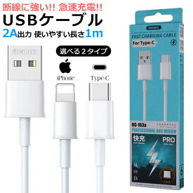 1000円ポッキリ スマホ 充電ケーブル iphone type-c 2タイプから選べる 1m 急速充電 耐久 iPhone13 pro max iphone12 充電 ケーブル アップル タイプc 急速 iPhone8 7 se3 se se2 USB ケーブル 断線しにくい iphone11