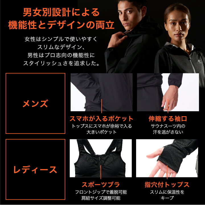 楽天市場】【クーポン利用で50％OFF】究極のサウナスーツ レディース 