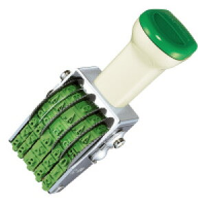 【コクヨ】回転印欧文日付4号 IS-D4 業者様歓迎