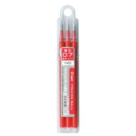 ◆◆【パイロット】フリクションボール0.7mm替芯3本セット　レッド LFBKRF30F3R 業者様歓迎