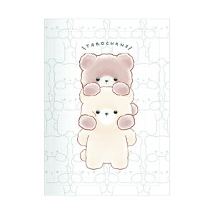 ノート たろちゃんず ミルキークリア 方眼ノート くまたろず 125787 クラックス CRUX 業者様歓迎