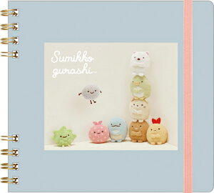 すみっコぐらし スクエア リングノート ぬいフォトシリーズ Sumikko gurashi NY43902 サンエックス san-x 業者様歓迎