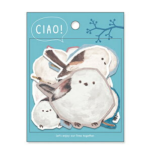 ステッカー チャオステッカー シマエナガ 81963 マインドウェイブ MINDWAVE 業者様歓迎