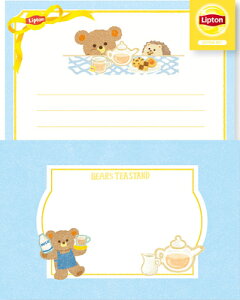 Ð쎆H ʌ vg BEAR'S TEA STAND  ^[Zbg ~NeB[ Lipton LLL478 FURUKAWASHIKO Ǝҗl}