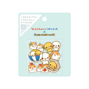 シール チアフルステッカー なっとうちゃん はむちゃんずわーるど 134042 クラックス CRUX 業者様歓迎