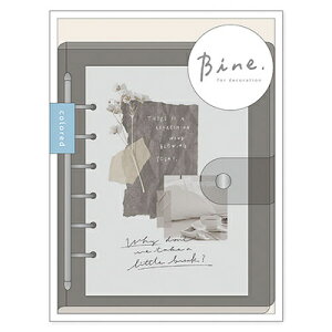 Bine �o�C���_�[ �}�C���h�E�F�C�u �o�C�� A6 �N���A�o�C���_�[ �`���R�[�� 58073 MINDWAVE �Ǝҗl���}