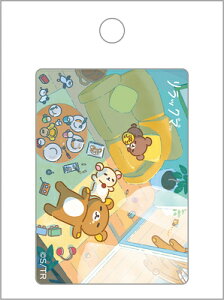 ステッカー リラックマ 防水 UV加工 stay with me Rilakkuma アニメ化 ホットケーキ SE68301 サンエックス san-x 業者様歓迎