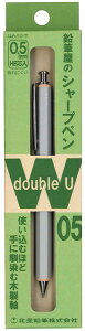 �k�����M �V���[�v�y���V�� ���M���̃V���[�v�y�� 0.5mm W05 ���D W05-600LGY KITA-BOSHI PENCIL �Ǝҗl���}