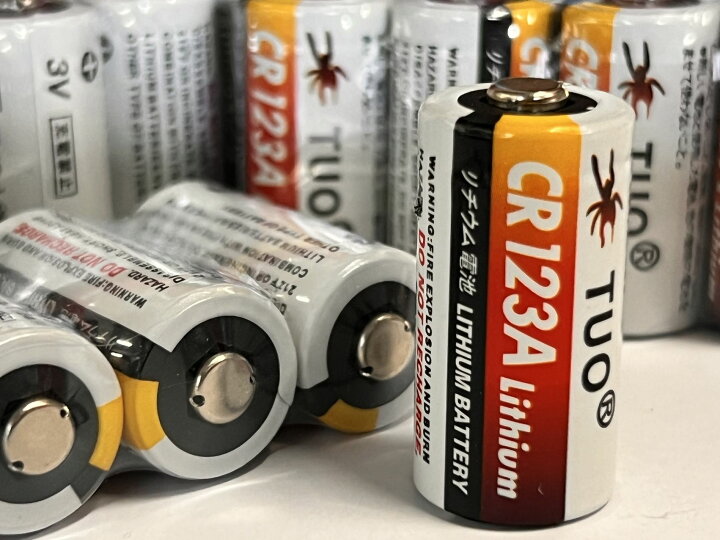楽天市場】高容量カメラ用リチウム電池CR123A 【送料無料】日本語 
