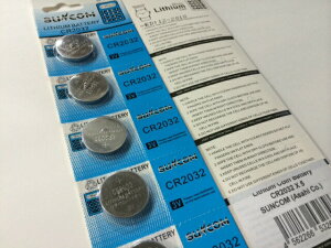 suncom�@���`�E���{�^���d�r�iCR2032)�@20��