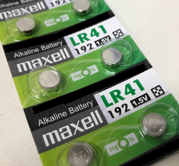 代引き可！MAXELL　マクセル　アルカリボタン電池（LR41/AG3）10P【送料無料】 | チャーミ