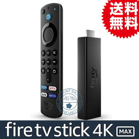 【日本国内正規品】Fire TV Stick 4K max- Alexa対応音声認識リモコン(第3世代)付属 | ストリーミングメディアプレーヤー